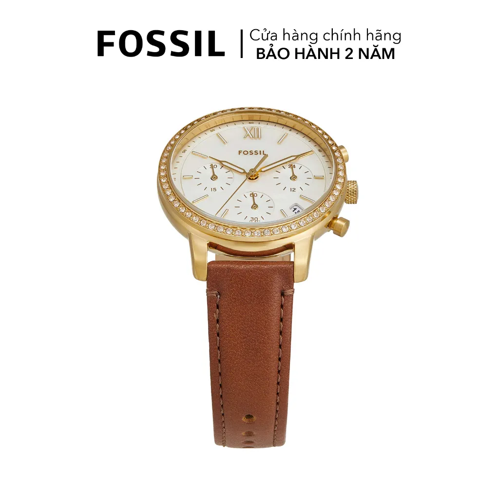 Ảnh Đồng hồ nữ Fossil NEUTRA 36MM mặt xà cừ, dây da màu nâu ES5278 2