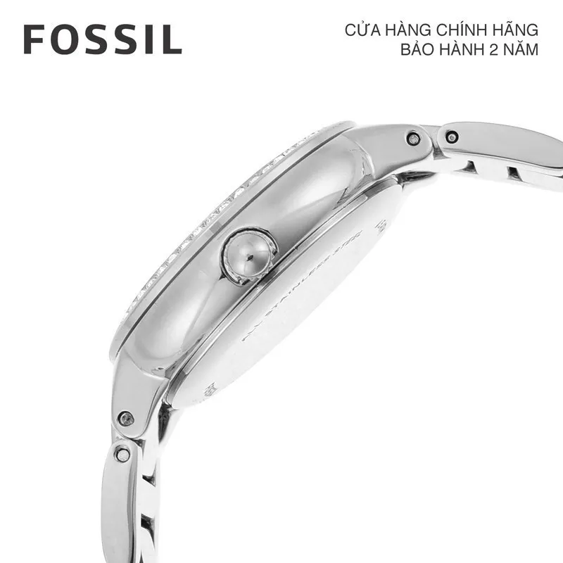 Ảnh Đồng hồ nữ Fossil Virginia dây kim loại, mặt 30 MM, hai màu, ES3405 4
