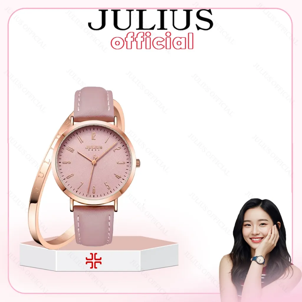 Ảnh Đồng hồ nữ Julius JA-1017 dây da | Julius Official 1