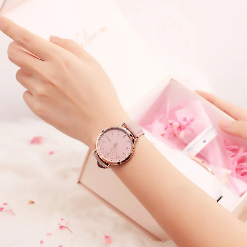 Ảnh Đồng hồ nữ Julius JA-1017 dây da | Julius Official 3
