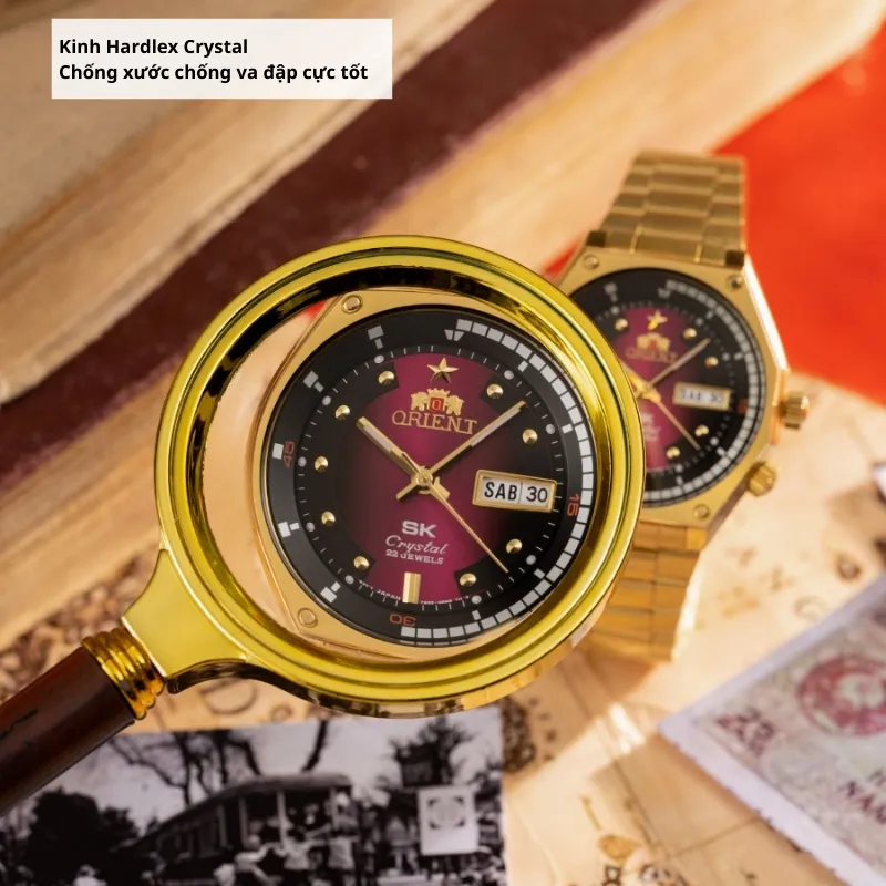 Ảnh Đồng hồ Orient Automatic Watch SK Sports RA-AA0B0 nam máy cơ kính chống xước, chống nước, dây thép cao cấp chính hãng 4