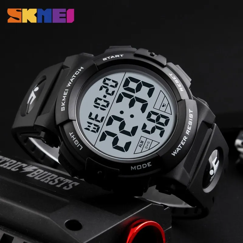 Ảnh Đồng hồ SKMEI 1258 phiên bản thể thao chống nước tốt kiểu dáng hiện đại thời trang dành cho nam 2