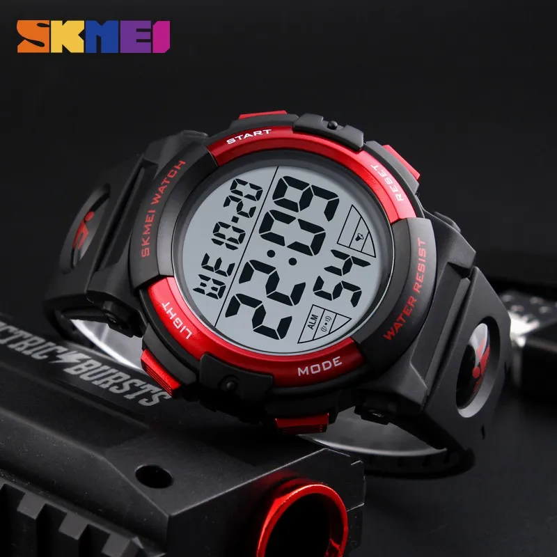 Ảnh Đồng hồ SKMEI 1258 phiên bản thể thao chống nước tốt kiểu dáng hiện đại thời trang dành cho nam 3