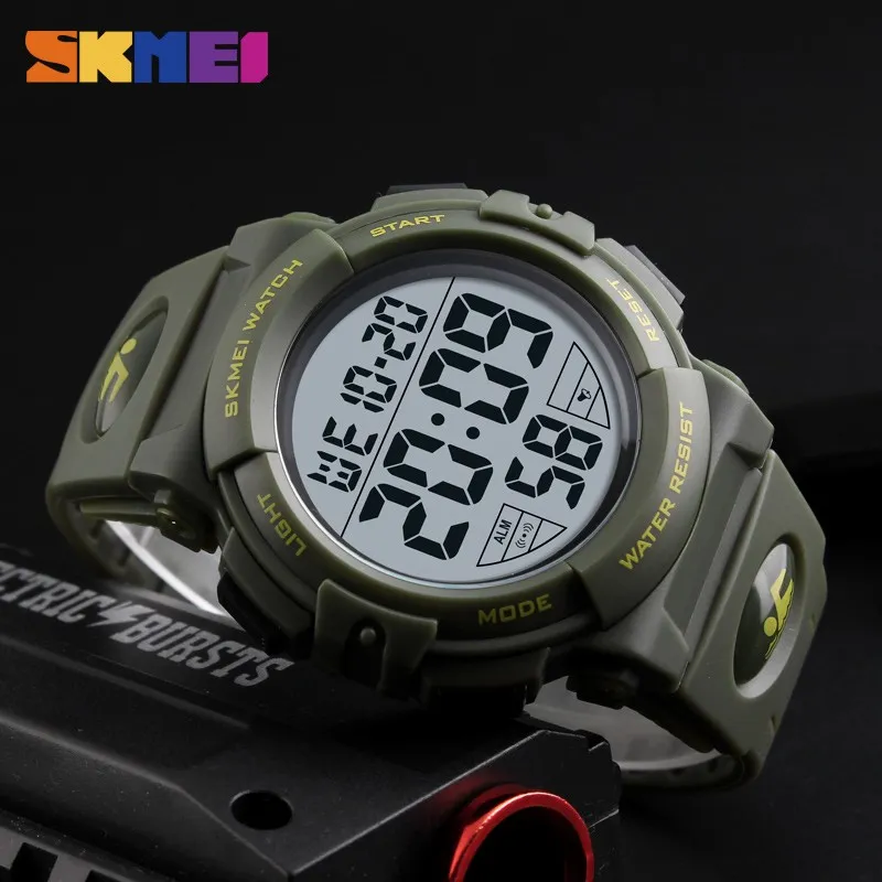 Ảnh Đồng hồ SKMEI 1258 phiên bản thể thao chống nước tốt kiểu dáng hiện đại thời trang dành cho nam 4