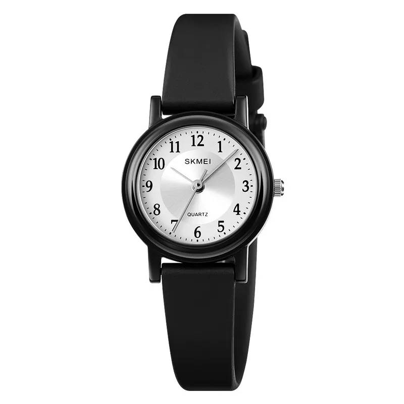Ảnh Đồng hồ thạch anh SKMEI 1659 dây da mặt số nhỏ chống nước thời trang chính hãng cao cấp cho nữ 2