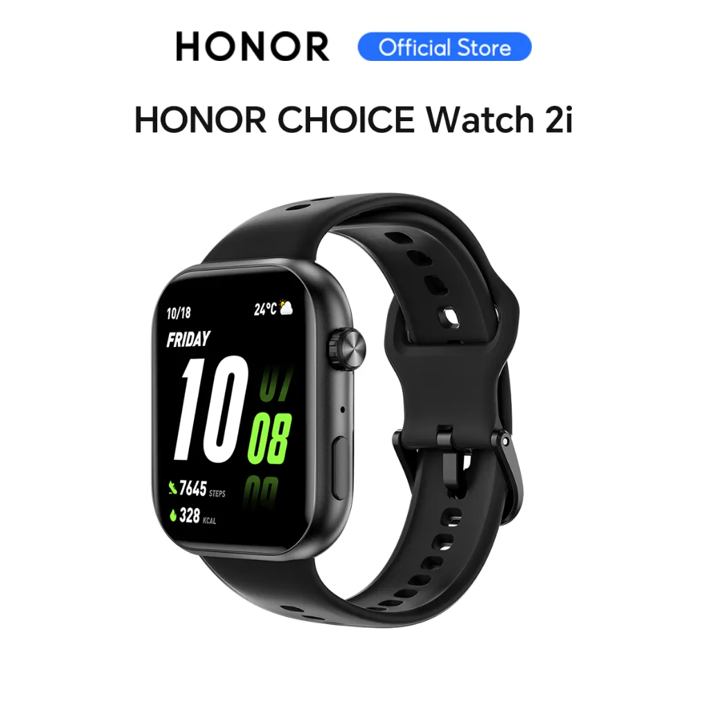Ảnh Đồng hồ thông minh HONOR CHOICE Watch 2i| Màn hình  1.85 " AMOLED, Pin 14 ngày, Nghe gọi Bluetooth 3