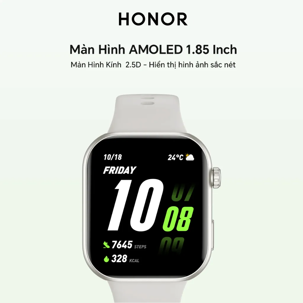 Ảnh Đồng hồ thông minh HONOR CHOICE Watch 2i| Màn hình  1.85 " AMOLED, Pin 14 ngày, Nghe gọi Bluetooth 4