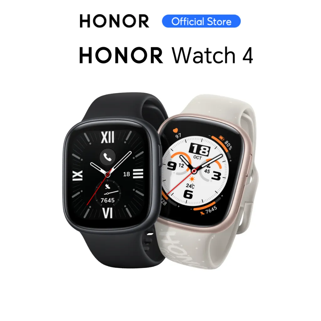 Ảnh Đồng hồ thông minh HONOR Watch 4 | Màn hình 1.75" AMOLED, Pin 14 ngày, Nghe gọi | BH 12 Tháng 3