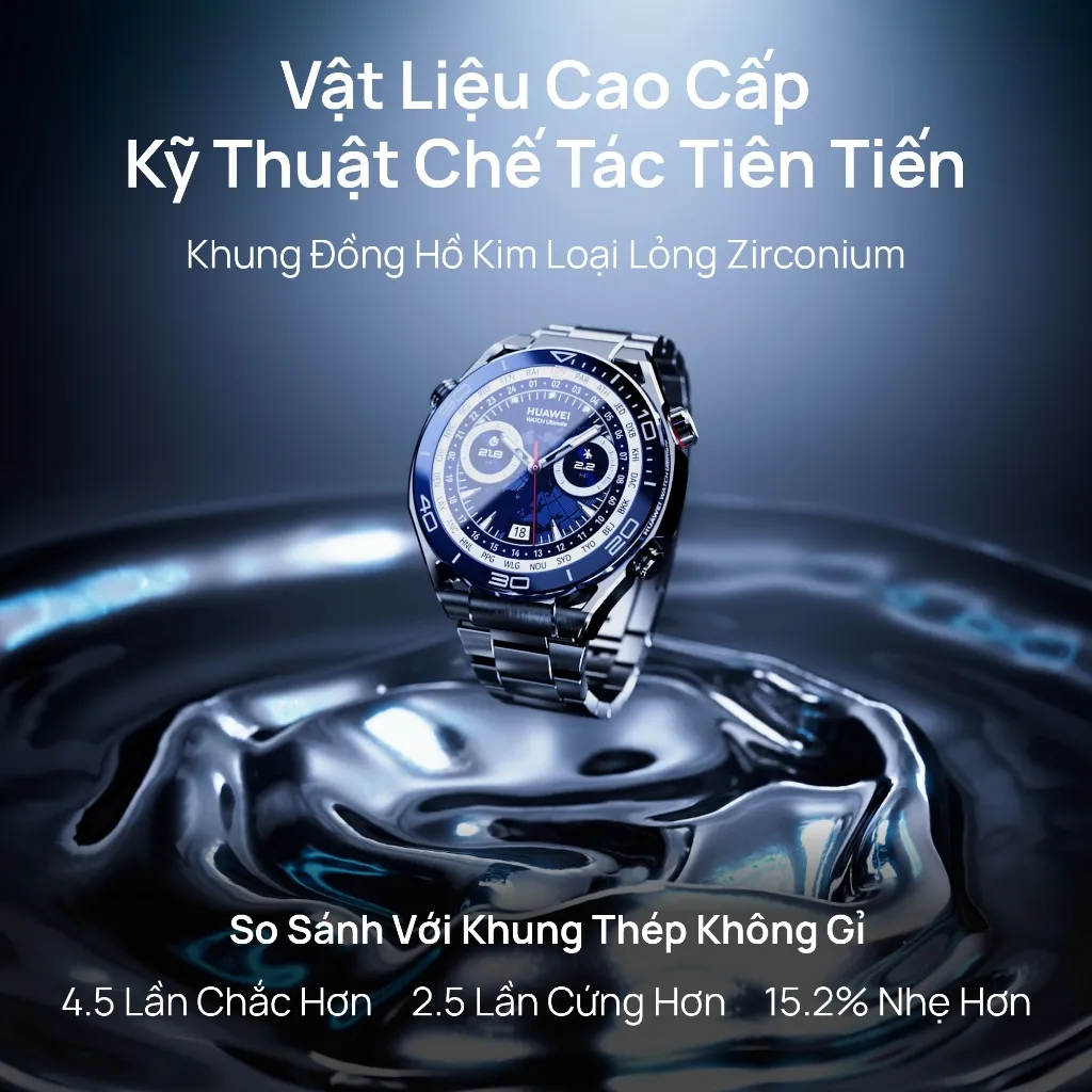 Ảnh Đồng Hồ Thông Minh HUAWEI WATCH Ultimate Vật Liệu Kim Loại Lỏng | Tập Luyện Chuyên Nghiệp 2