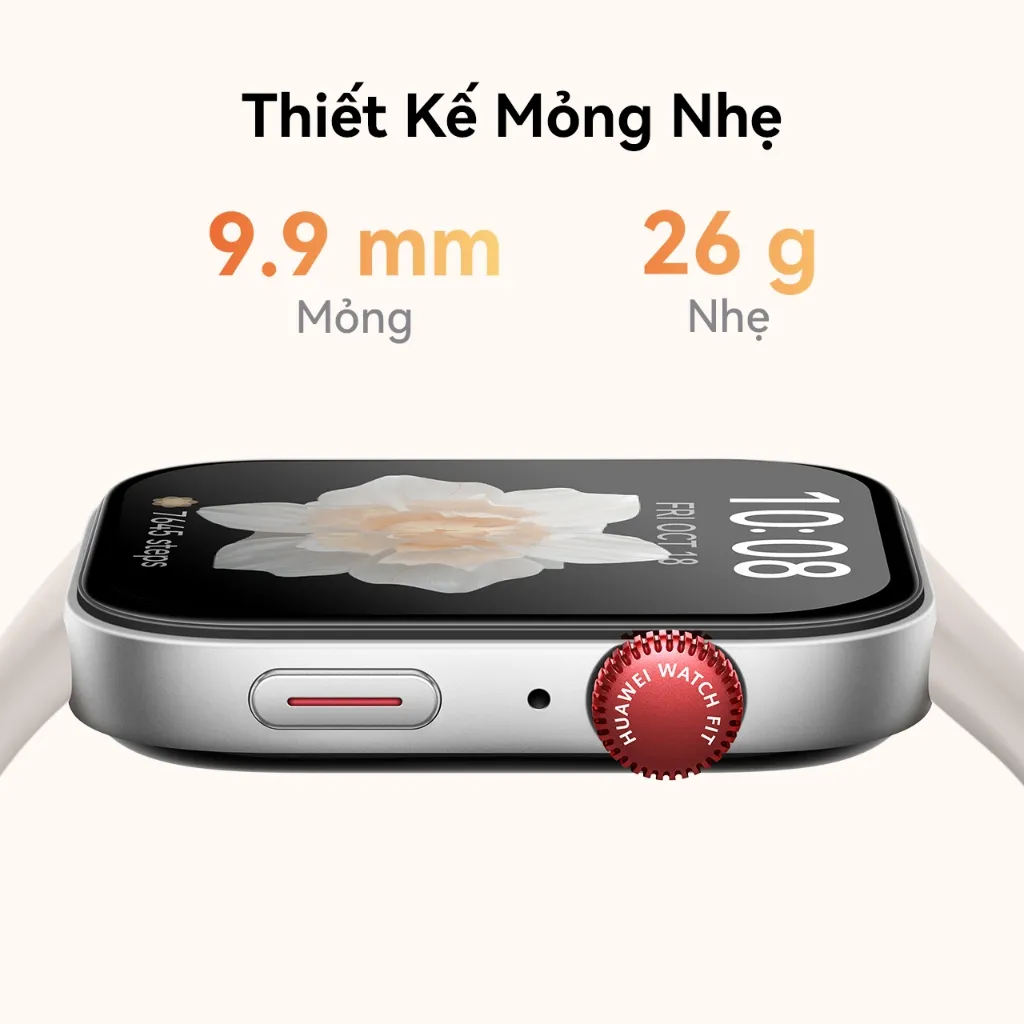 Ảnh Đồng Hồ Thông Minh HUAWEI WATCH FIT 3 | Thiết Kế Mỏng Nhẹ | Màn Hình AMOLED 1.82" | Quản Lý Tập Luyện Toàn Diện 3