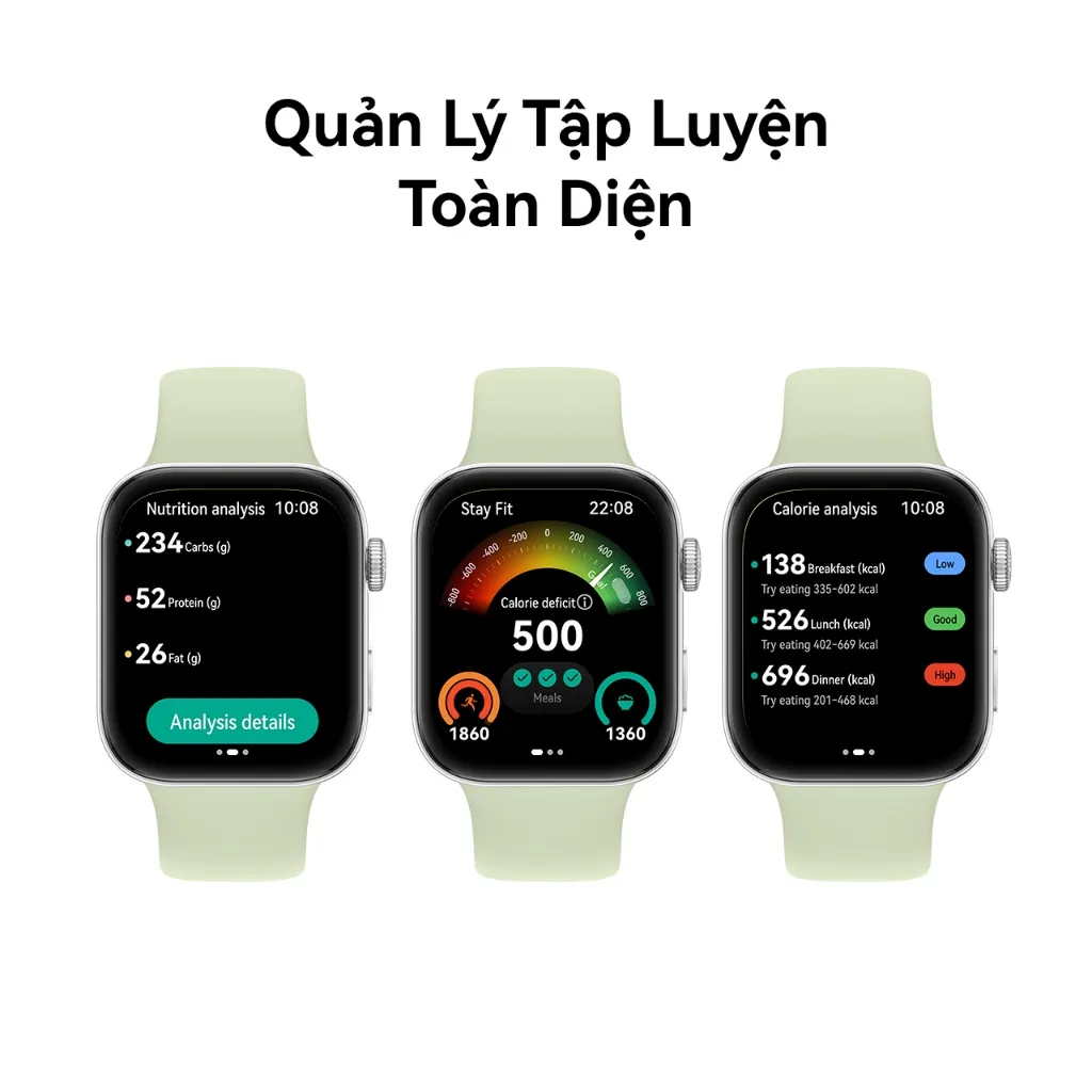 Ảnh Đồng Hồ Thông Minh HUAWEI WATCH FIT 3 | Thiết Kế Mỏng Nhẹ | Màn Hình AMOLED 1.82" | Quản Lý Tập Luyện Toàn Diện 4