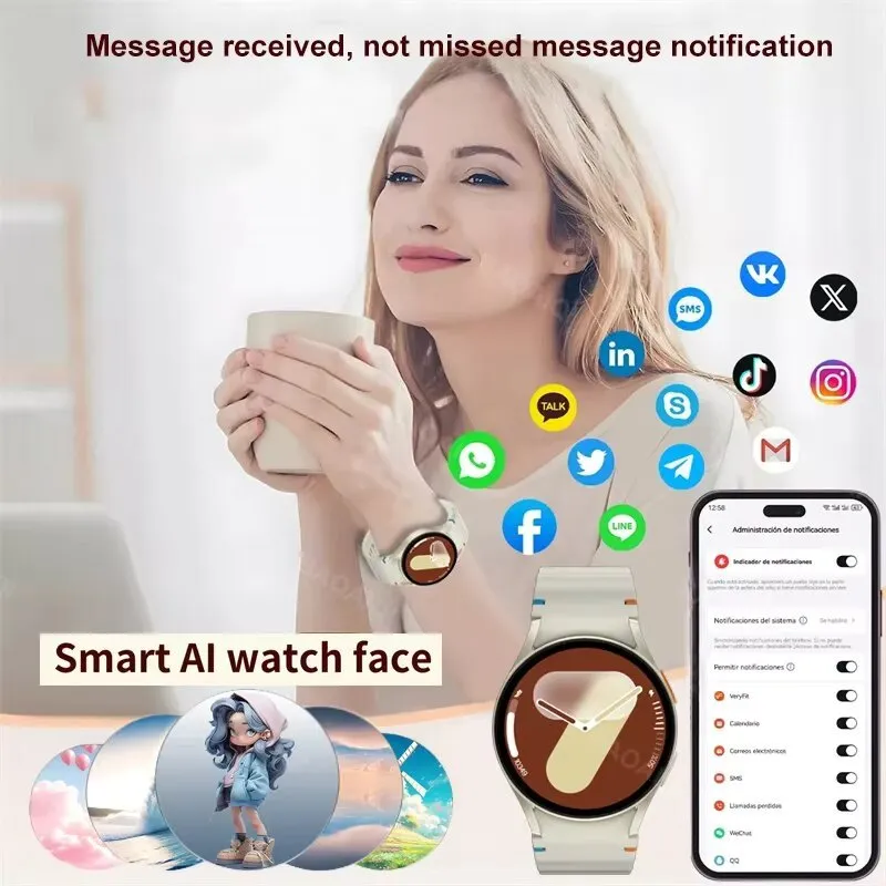 Ảnh Đồng hồ thông minh LIGE Nam Cuộc gọi Bluetooth 1,5 inch Theo dõi sức khỏe chống nước Nhiều chế độ thể thao 3