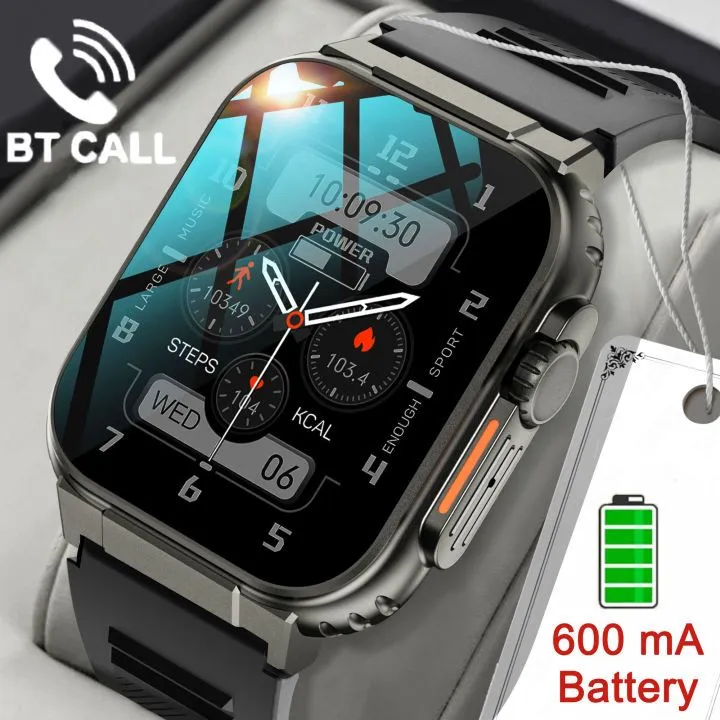 Ảnh Đồng hồ thông minh nam LIGE 600mah cuộc gọi bluetooth màn hình cảm ứng đầy đủ chống thấm nước 1