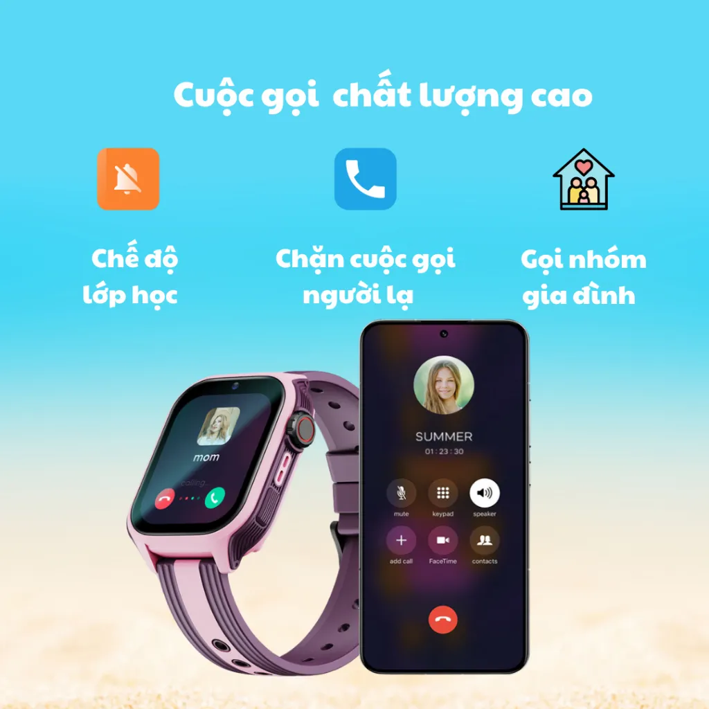 Ảnh Đồng hồ thông minh trẻ em Valdus VK36 Kid4G gọi điện video call định vị chính hãng bảo hành 1năm 2