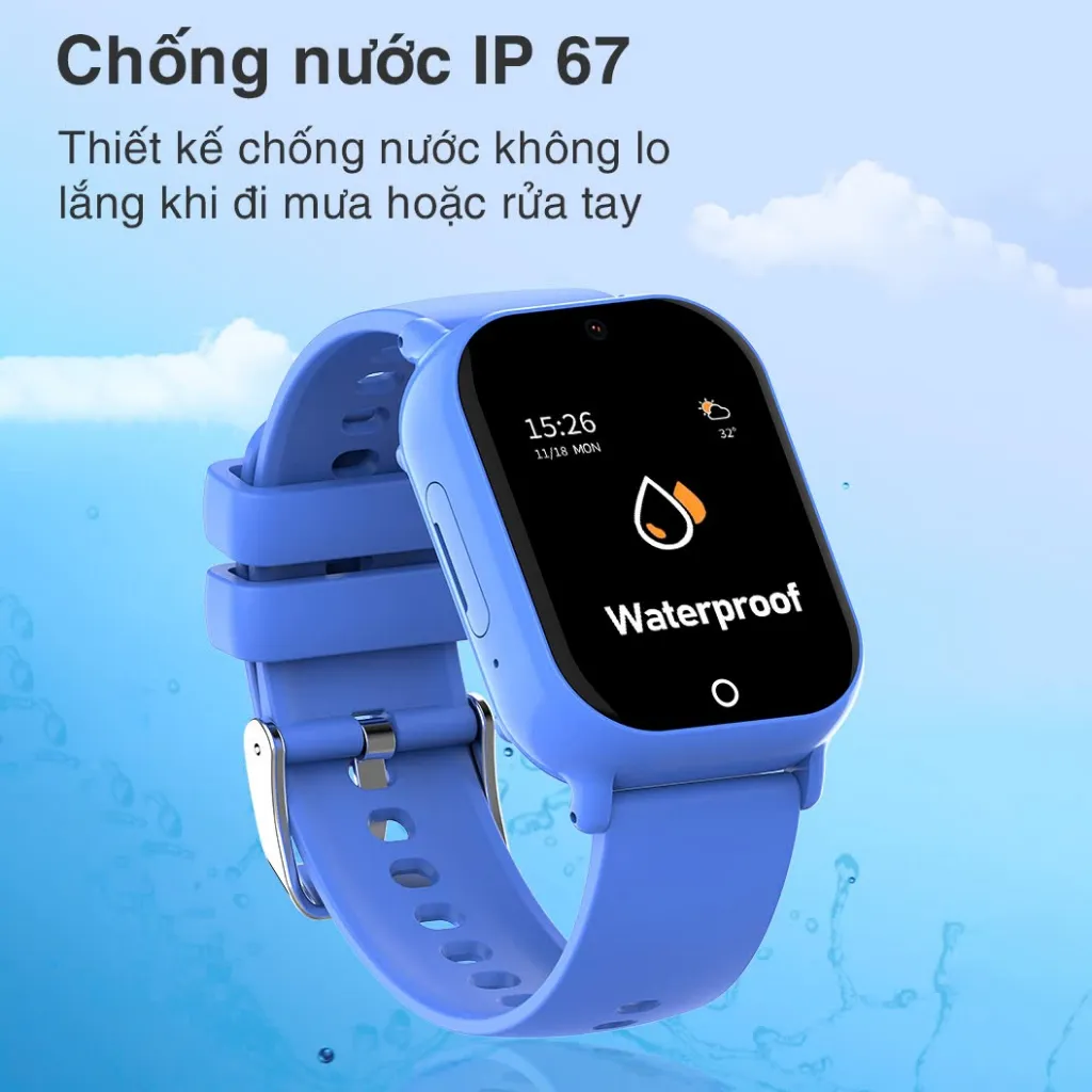Ảnh Đồng hồ thông minh trẻ em MANIGO M05 lắp sim nghe gọi định vị call video 2 chiều cảnh báo bh 1 năm 3