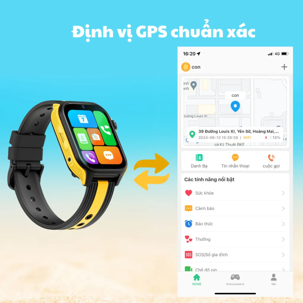 Ảnh Đồng hồ thông minh trẻ em Valdus VK36 Kid4G gọi điện video call định vị chính hãng bảo hành 1năm 4