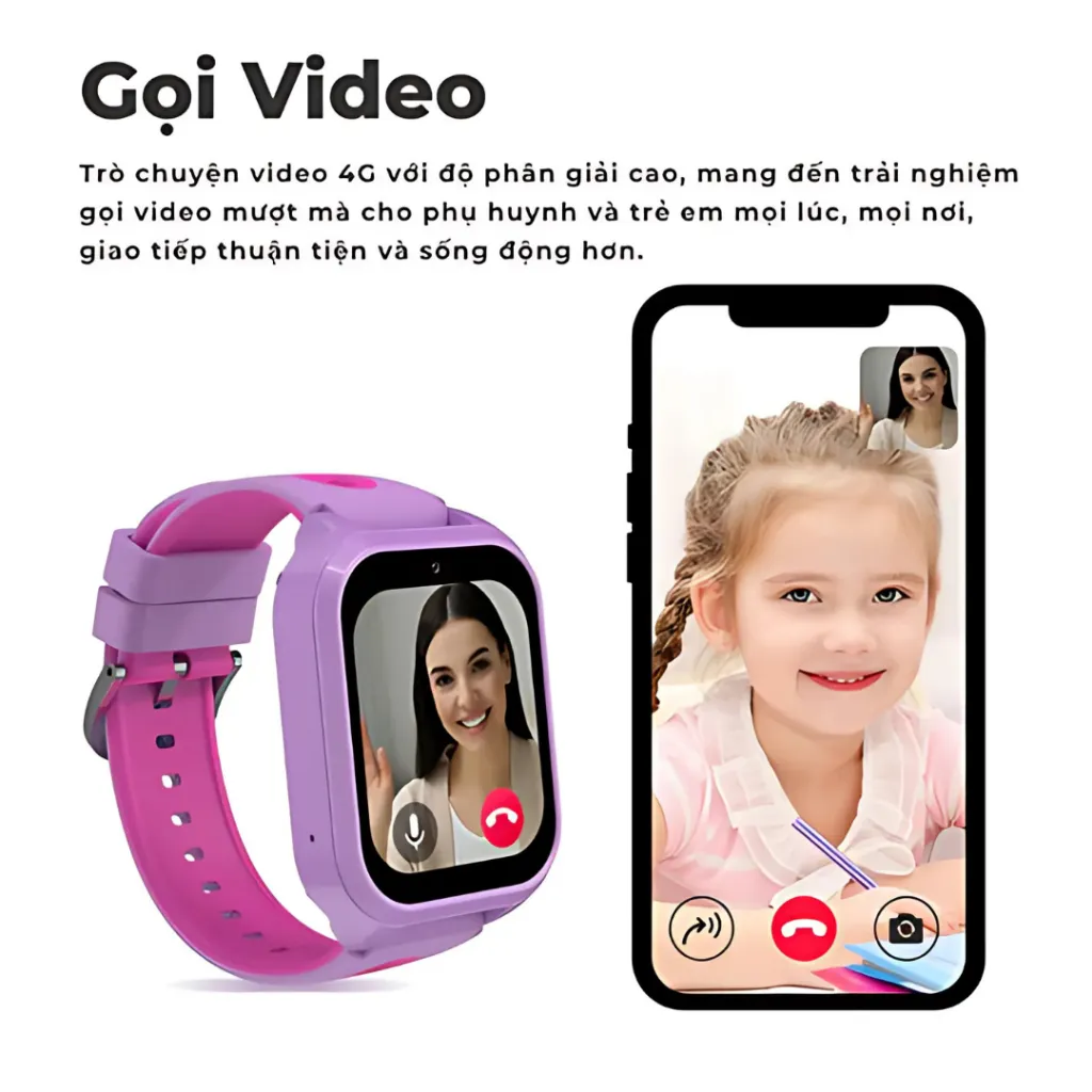 Ảnh Đồng hồ thông minh trẻ em VALDUS MT56 lắp sim nghe goi định vị callvideo cảnh báo só bảo hành 1 năm 2