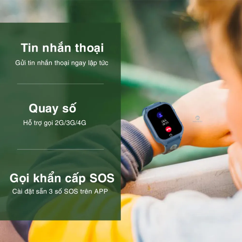 Ảnh Đồng hồ thông minh trẻ em VALDUS M89 Lắp sim nghe gọi video độc lập định vị chống nước bảo hành 1năm 3