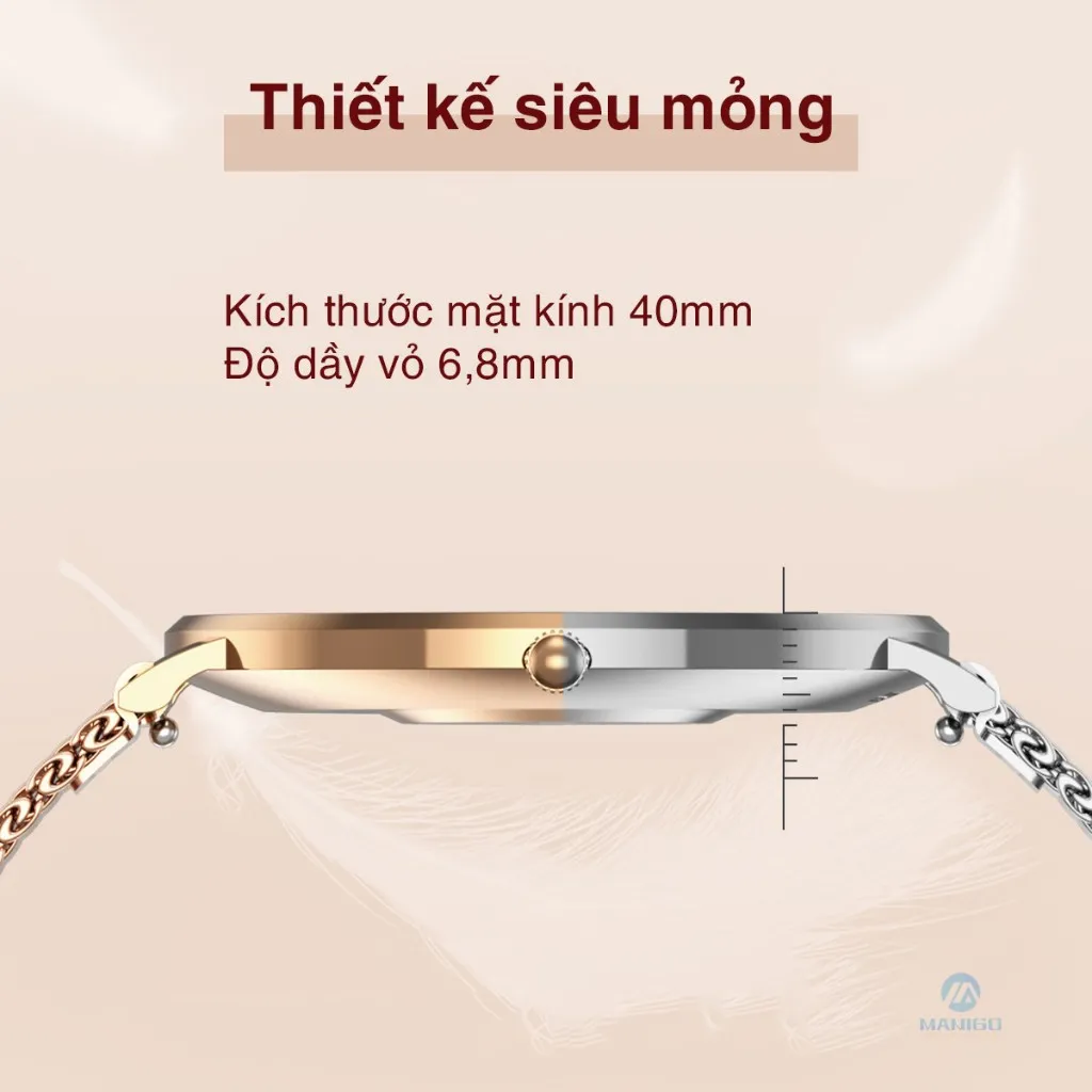 Ảnh Đồng hồ thông minh VL43 Pro nhận thông báo tin nhắn cuộc gọi theo dõi sức khỏe nhịp tim Bh 1 năm 2