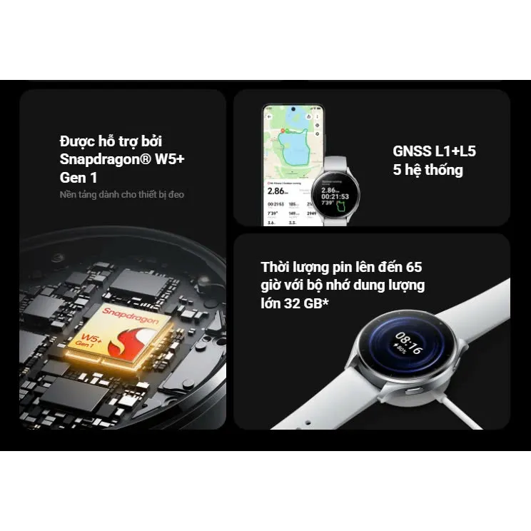 Ảnh Đồng hồ thông minh Xiaomi Watch 2 | Màn hình AMOLED 1.43" |  12 Kênh theo dõi sức khỏe | HĐH WearOS | Wifi/BT/GPS/NFC 2