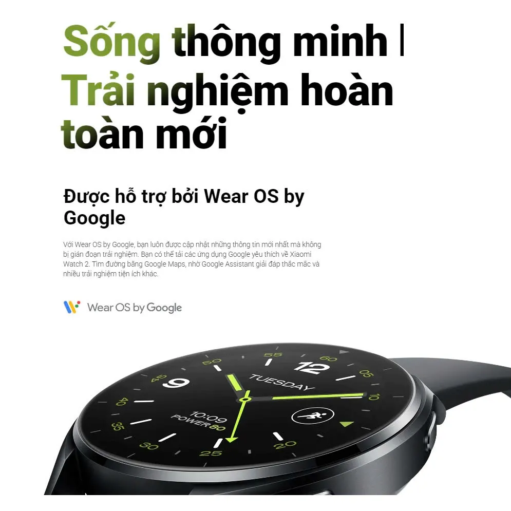 Ảnh Đồng hồ thông minh Xiaomi Watch 2 | Màn hình AMOLED 1.43" |  12 Kênh theo dõi sức khỏe | HĐH WearOS | Wifi/BT/GPS/NFC 3
