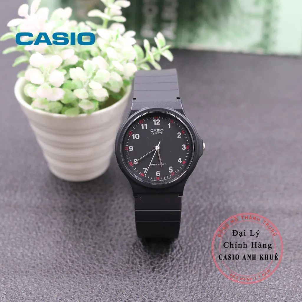 Ảnh Đồng hồ Unisex Casio MQ-24-1BLDF dây nhựa 4