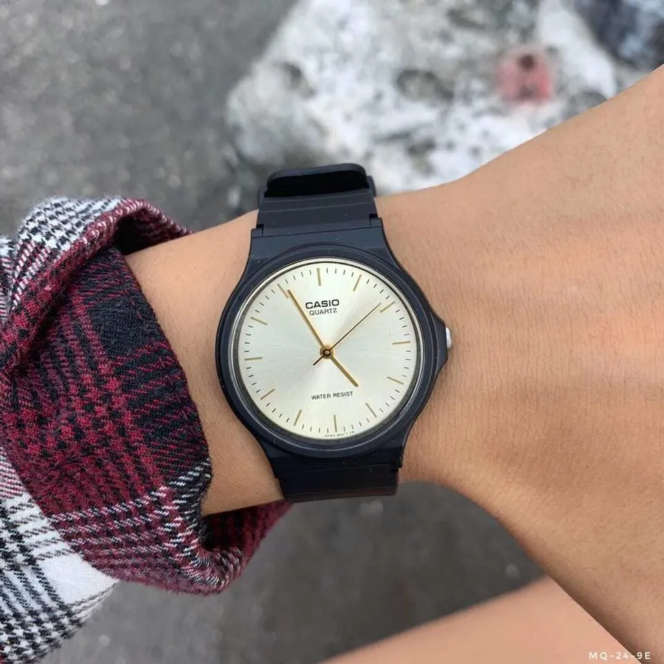 Ảnh Đồng hồ unisex dây nhựa Casio Anh Khuê Series MQ-24 3