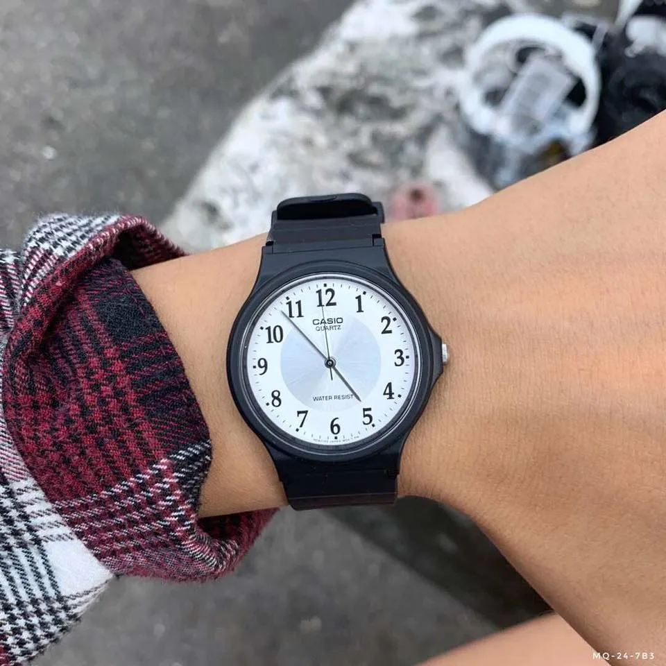 Ảnh Đồng hồ unisex dây nhựa Casio Anh Khuê Series MQ-24 4