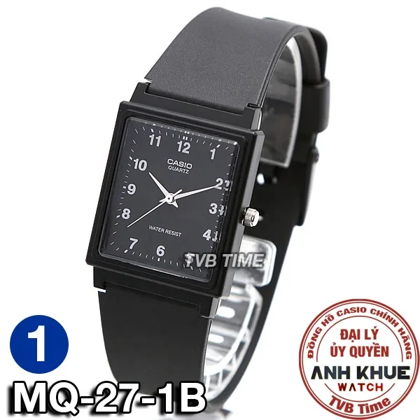 Ảnh Đồng hồ unisex dây nhựa Casio chính hãng MQ-27 & MQ-38 (tay nam nhỏ và nữ) 3