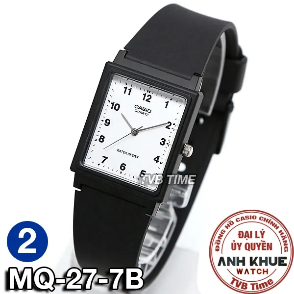 Ảnh Đồng hồ unisex dây nhựa Casio chính hãng MQ-27 & MQ-38 (tay nam nhỏ và nữ) 4