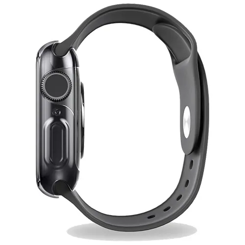 Ảnh Ốp Apple Watch UNIQ Bảo Vệ Màn Hình Apple Watch 1,2,3,4,5,6,7/ SE (40mm và 44mm) Màu Xám Khói 3