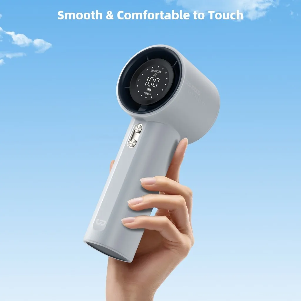 Ảnh Ốp bảo vệ quạt Mini GOOJODOQ Vỏ silicon tốc độ cao có thể giặt được 4