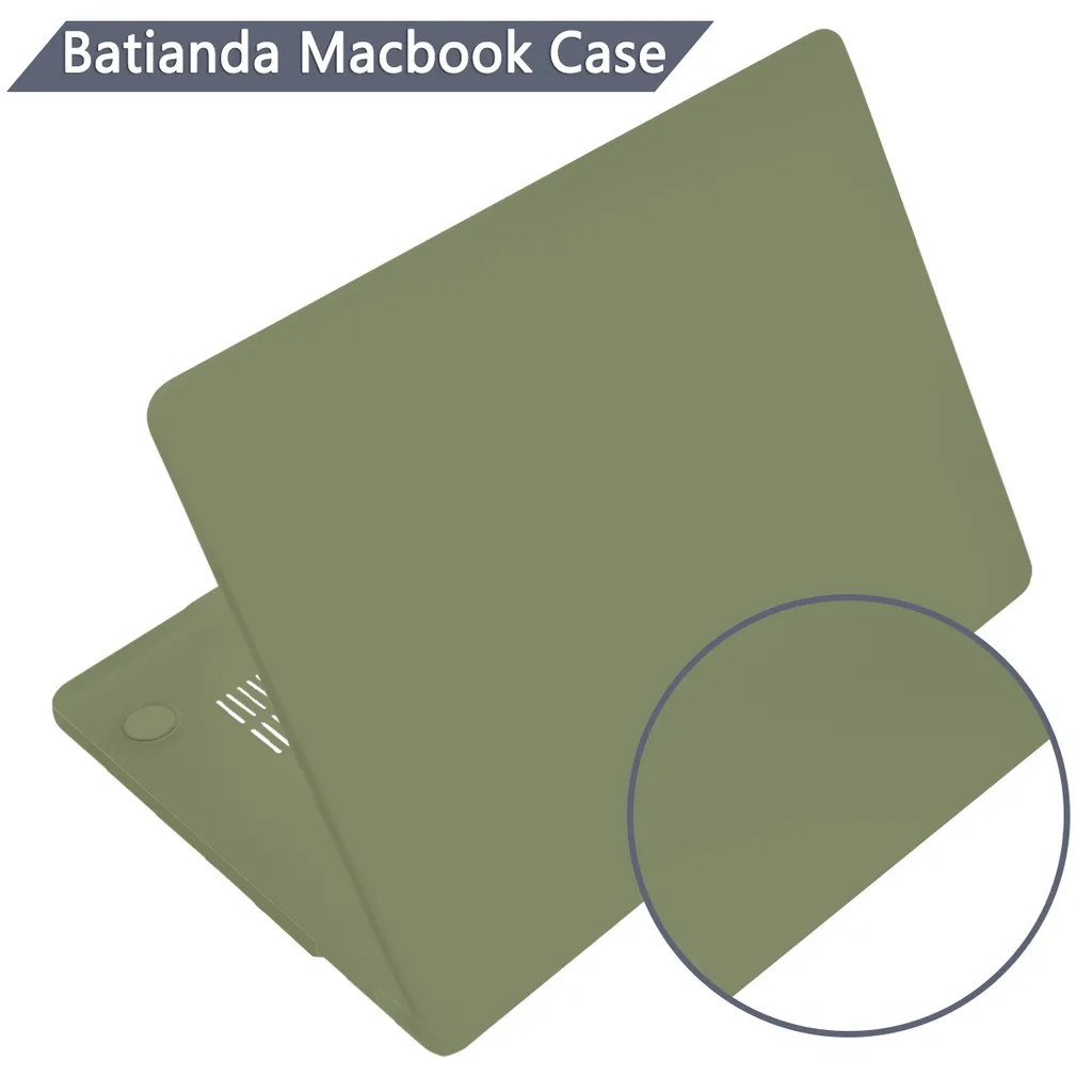 Ảnh Ốp Batianda bảo vệ cho MacBook Pro Air M2 M1 2022 2020 A2681 A2338 A2337 Air11 12 13 A1466 A2179 A1932 Pro13/14/15/16inch 2021 Touch Bar A1706 A1708 A2251 A2289 A2159 A1989 A2442 A2485 1