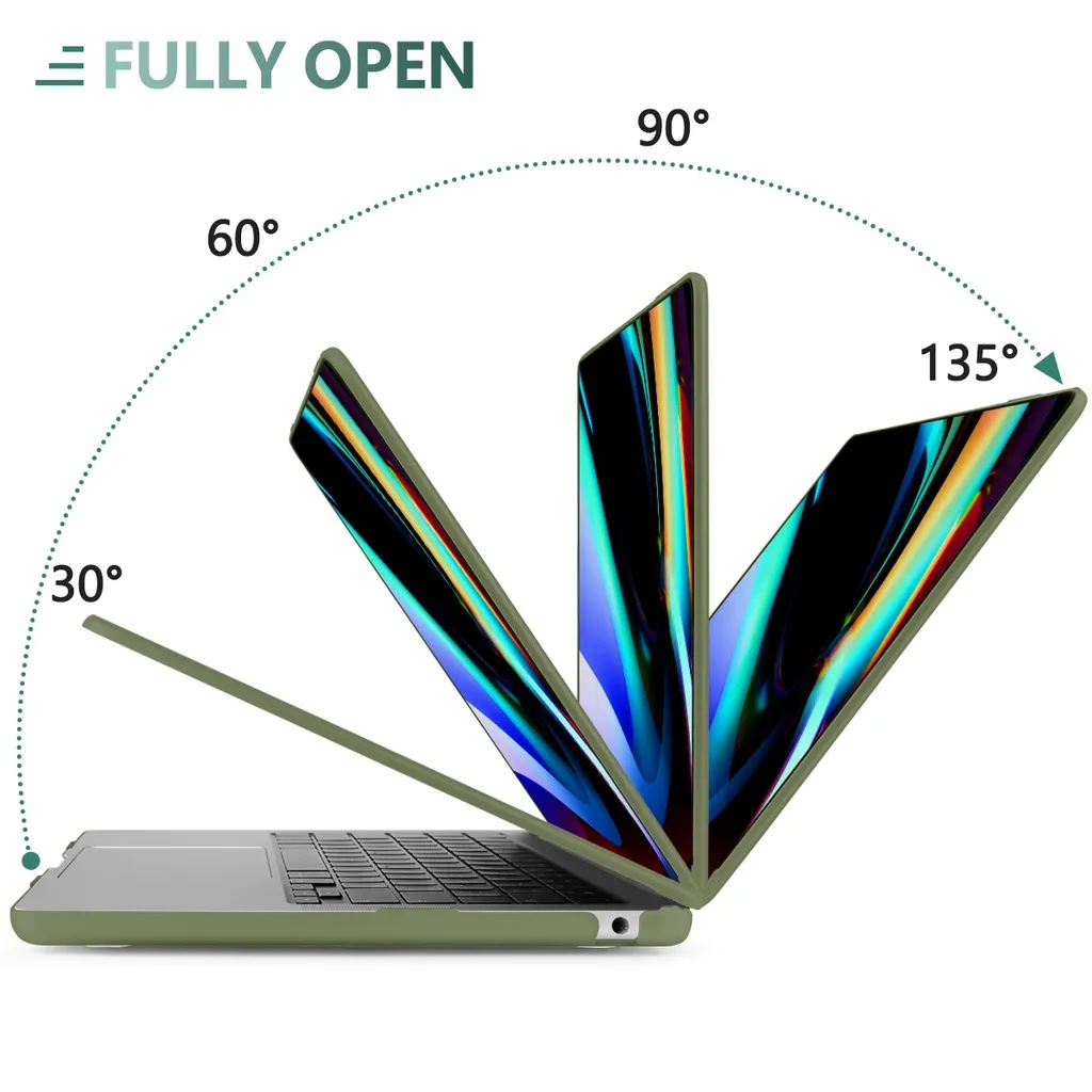 Ảnh Ốp Batianda bảo vệ cho MacBook Pro Air M2 M1 2022 2020 A2681 A2338 A2337 Air11 12 13 A1466 A2179 A1932 Pro13/14/15/16inch 2021 Touch Bar A1706 A1708 A2251 A2289 A2159 A1989 A2442 A2485 3