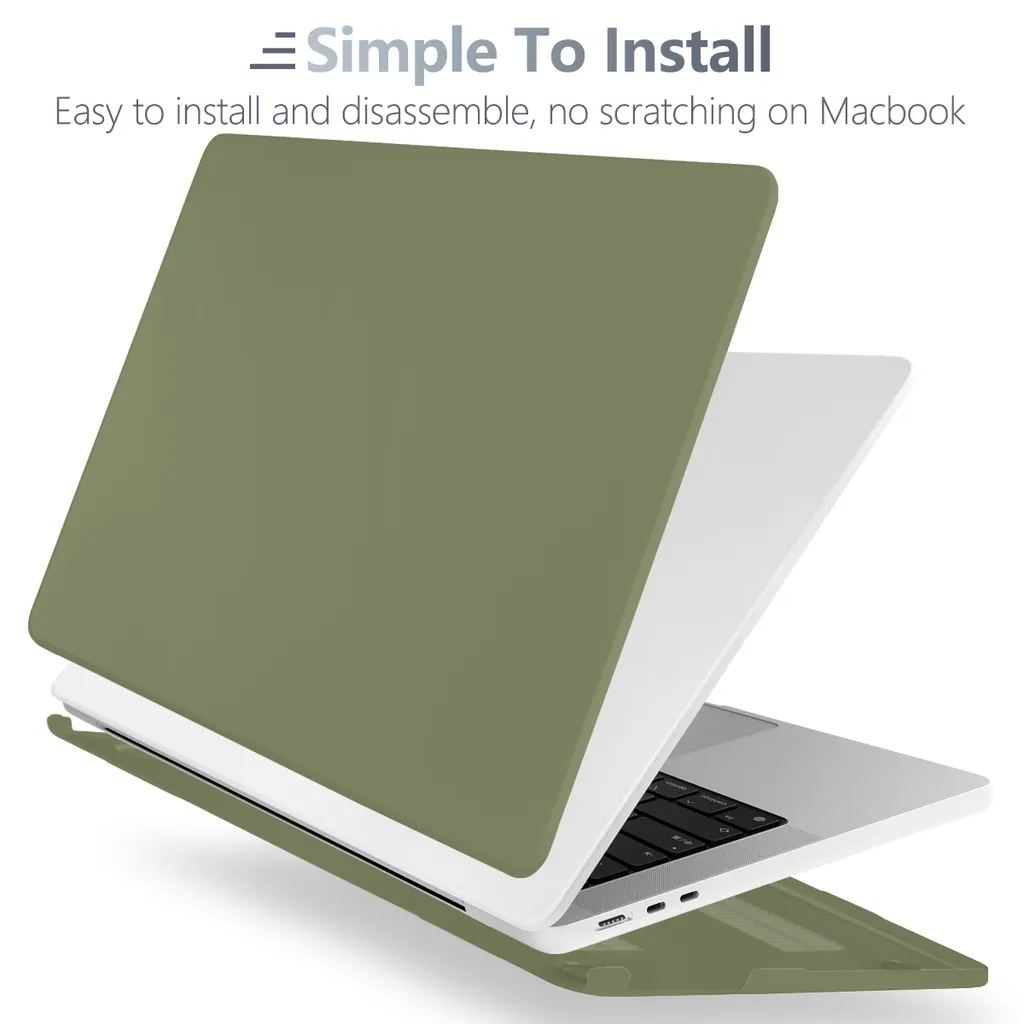 Ảnh Ốp Batianda bảo vệ cho MacBook Pro Air M2 M1 2022 2020 A2681 A2338 A2337 Air11 12 13 A1466 A2179 A1932 Pro13/14/15/16inch 2021 Touch Bar A1706 A1708 A2251 A2289 A2159 A1989 A2442 A2485 4