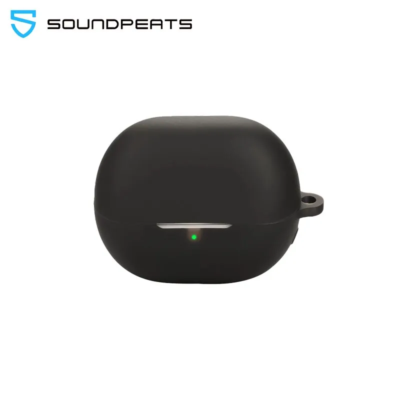 Ảnh Ốp Case SoundPEATS Pop Clip Silicone Có Móc Khóa (Đen) 1