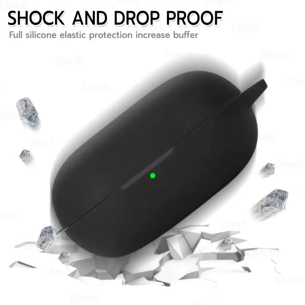 Ảnh Ốp Case SoundPEATS Pop Clip Silicone Có Móc Khóa (Đen) 4