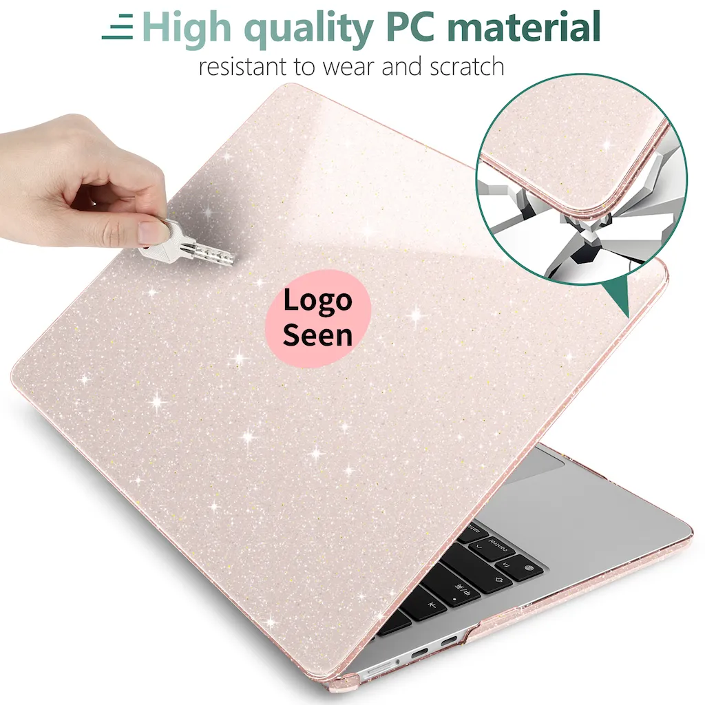 Ảnh Ốp Điện Thoại 4 Trong 1 Cho MacBook Air 13 15 13.6 M4 M3 M2 M1 Pro13 14" 2023-2018 A2941 A2681 A2337 M1 A2338 A2442 A2992 A2918 A2179 A1932 4
