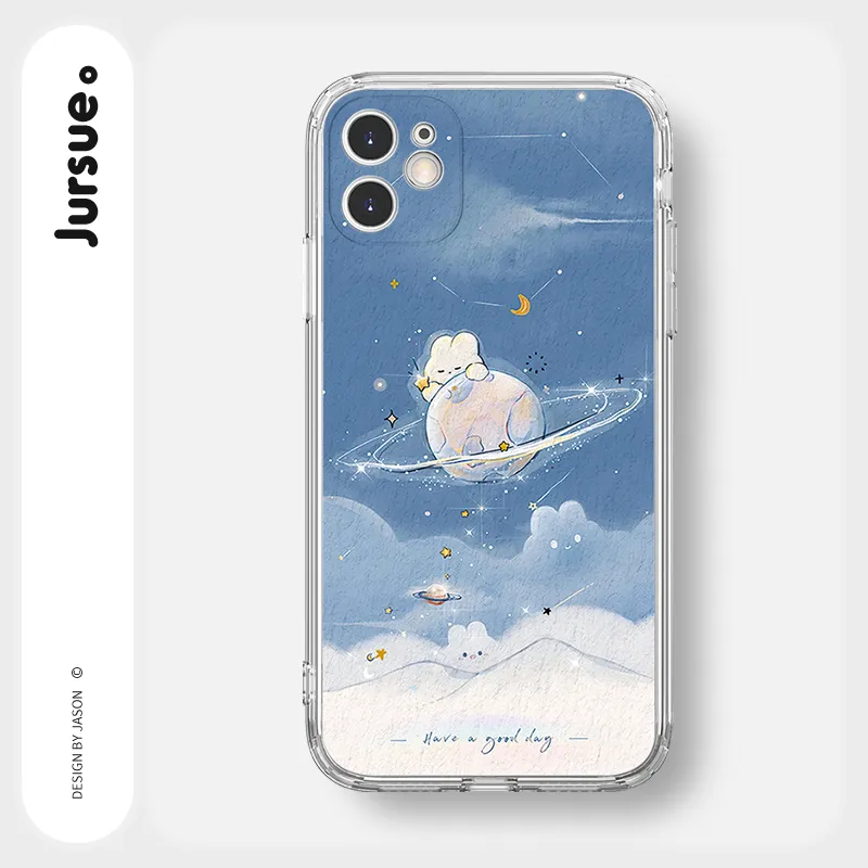 Ảnh Ốp điện thoại JURSUE Y3231 in hình dễ thương thích hợp cho iPhone Case 14 13 12 11 Pro Max SE 2020 X XR XS ip 8 7 Plus 2