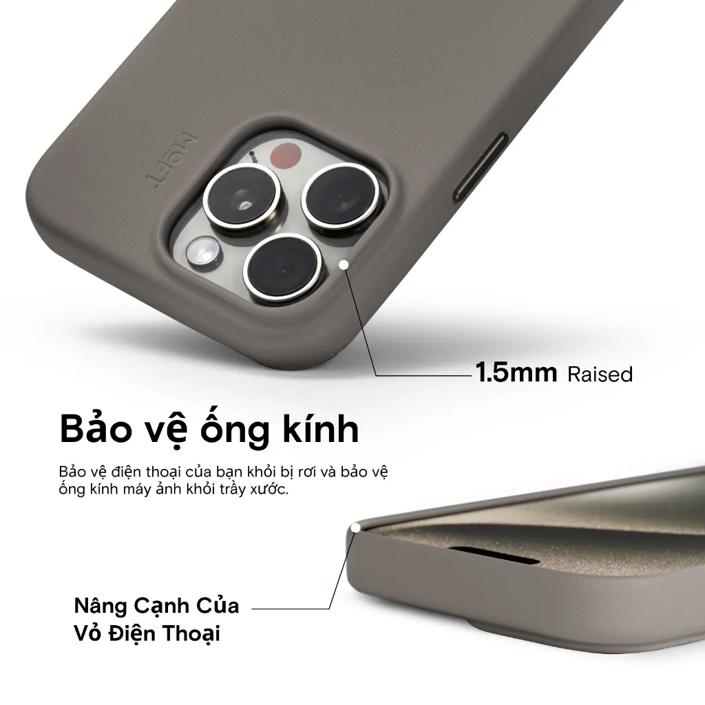 Ảnh Ốp điện thoại MOFT Snap MOVASTM Dành Cho iPhone 14 15 Series - Tương Thích Từ Tính 3