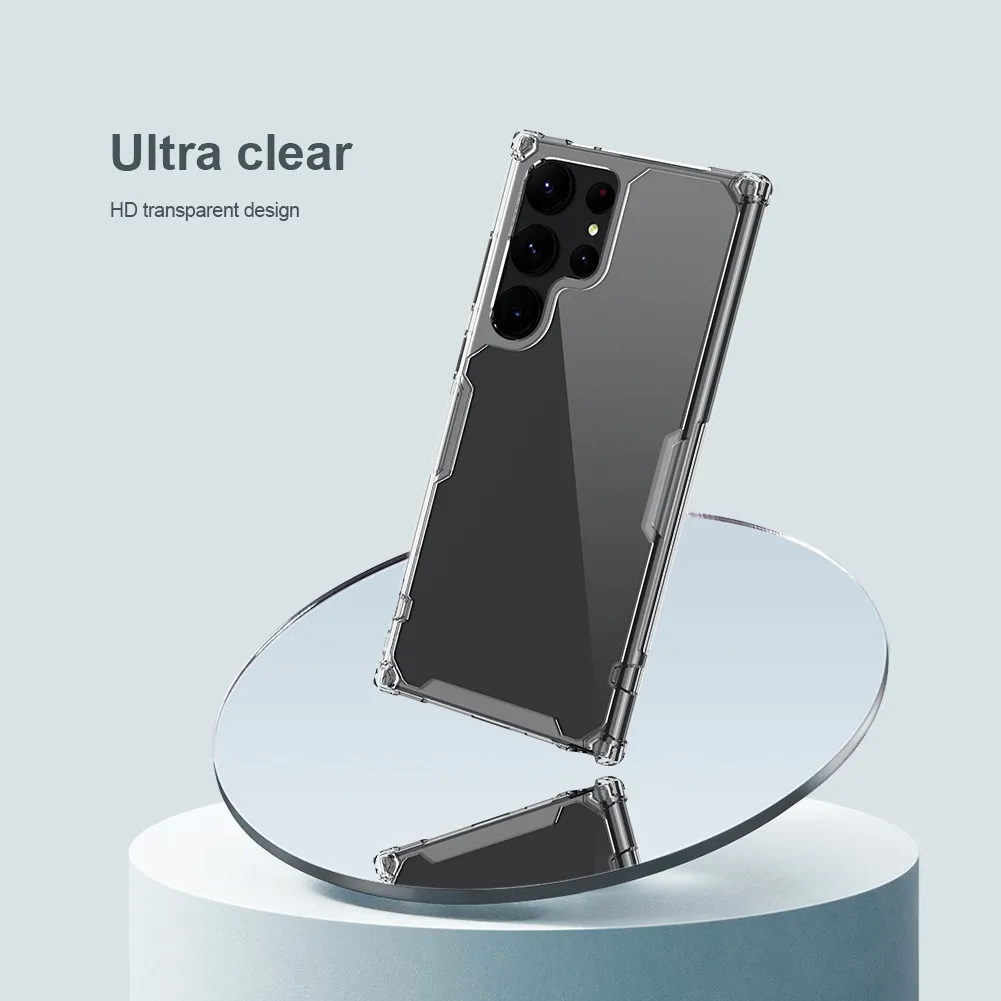 Ảnh Ốp Điện Thoại Nillkin Bằng TPU Mềm Trong Suốt Siêu Mỏng Có Túi Khí Chống Sốc Cho Samsung S24 Ultra S24 + S24 3