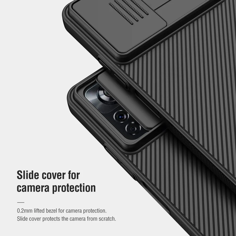 Ảnh Ốp điện thoại NILLKIN CamShield POCO X7 Pro F6 Pro X6 Pro F5 Pro M6 X3 Pro F6 Ốp điện thoại chống sốc chống vân tay 4