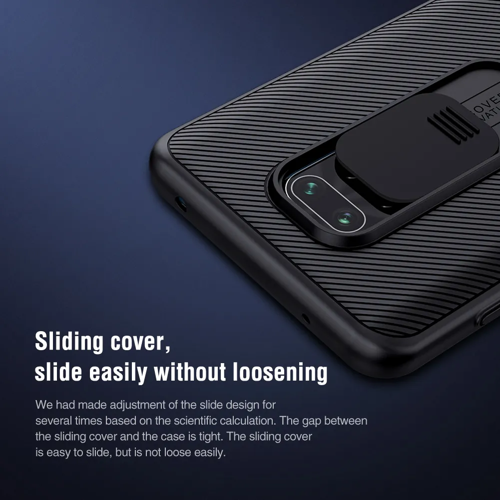 Ảnh Ốp Điện Thoại Nillkin CamShield Cho Xiaomi Redmi Note 9 Pro / 9 Pro Max / 9s Có Nắp Trượt Bảo Vệ Camera Bằng PC Cứng 1