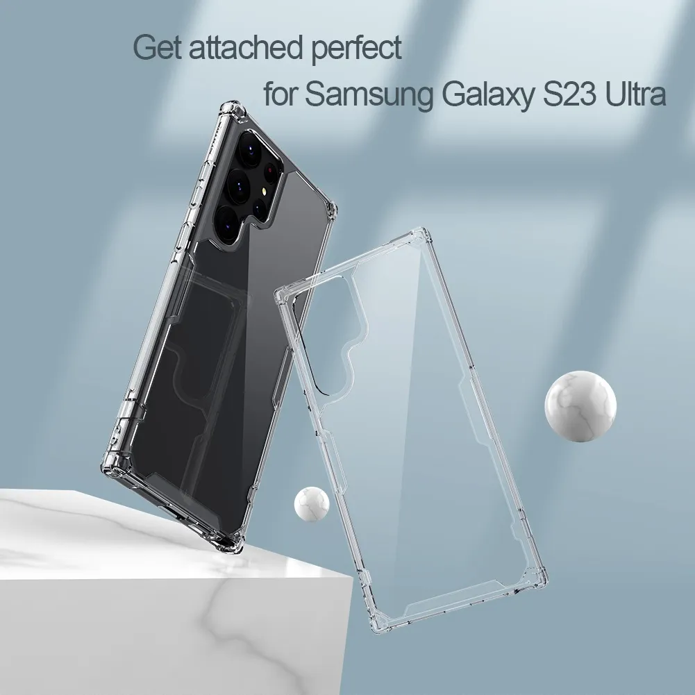 Ảnh Ốp điện thoại Nillkin Nature Pro Samsung S25 Ultra S24 Ultra S23 Ultra S22 Ultra S25 Plus Ốp điện thoại TPU mềm sang trọng 2