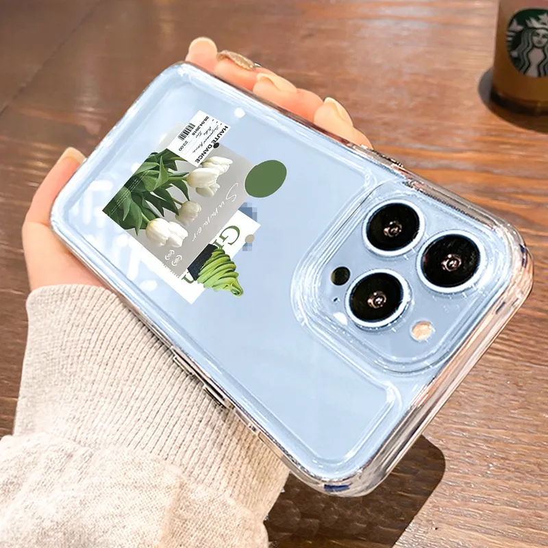 Ảnh Ốp điện thoại SUNTAIHO TPU hình hoa huệ tây thích hợp cho iPhone 11 Pro 13 Pro Max 12 Pro Max Xs Max Xs XR 7 8 Plus 4