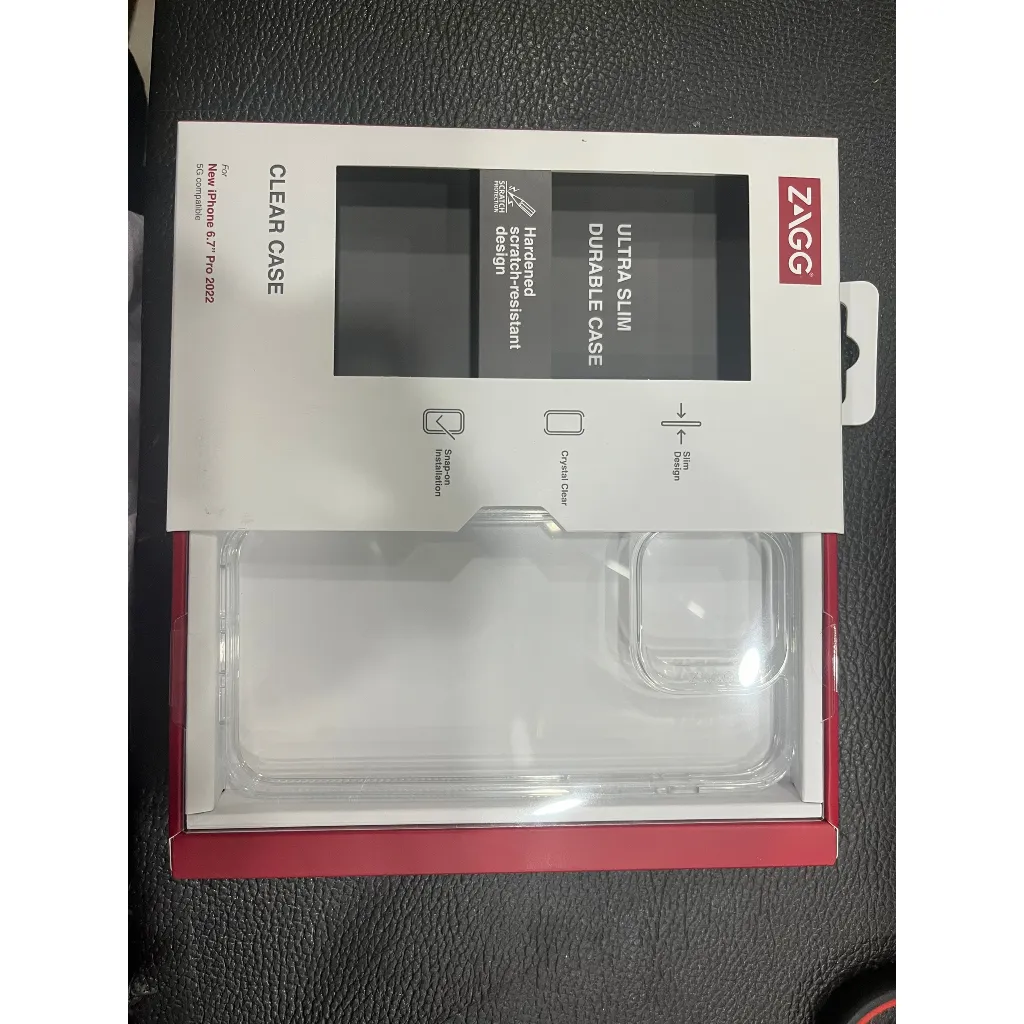 Ảnh Ốp lưng bảo vệ ZAGG Clear - trong suốt, mỏng nhẹ và chống sốc tốt cho iPhone 14/Plus/Pro/ProMAX 2
