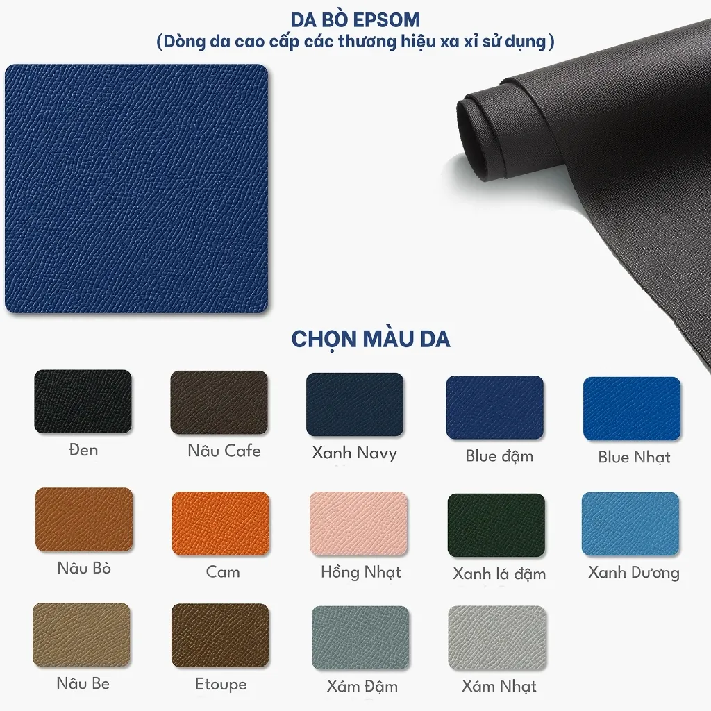 Ảnh Ốp lưng Iphone thủ công da epsom cao cấp OP102 - phối hai màu- viền TPU chống sốc Bụi Leather 2