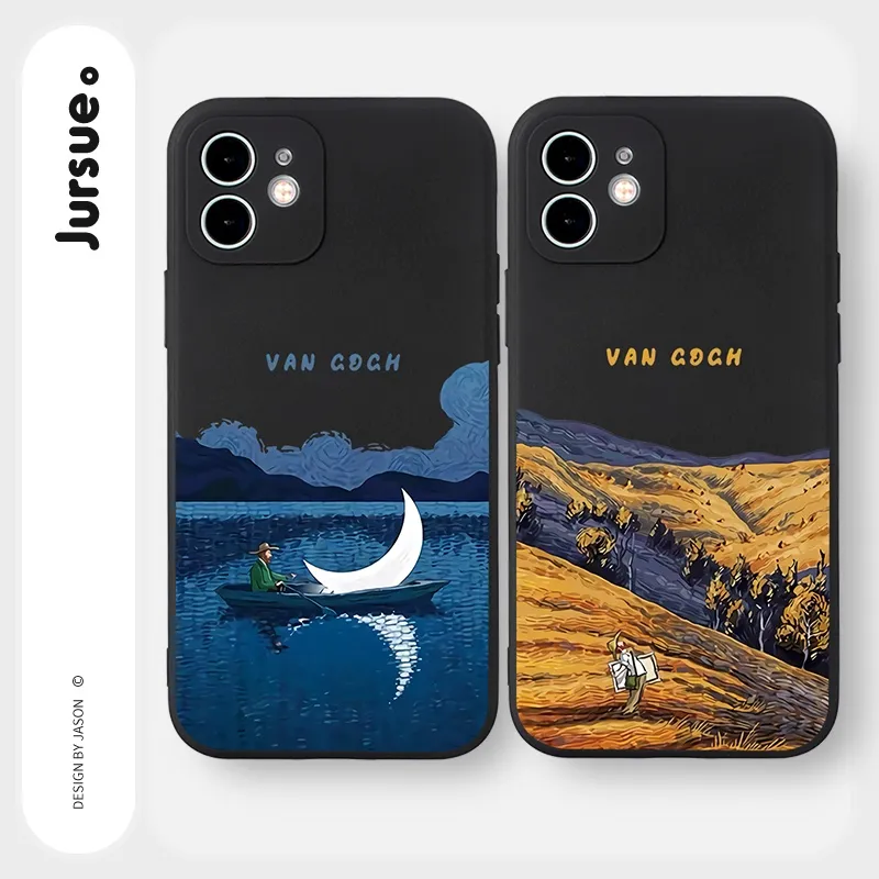 Ảnh Ốp lưng JURSUE hình cặp đôi dễ thương đẹp cho iPhone 16 15 14 13 12 11 Pro Max SE 2020 X XR XS ip 8 7 Plus XYY2046 1