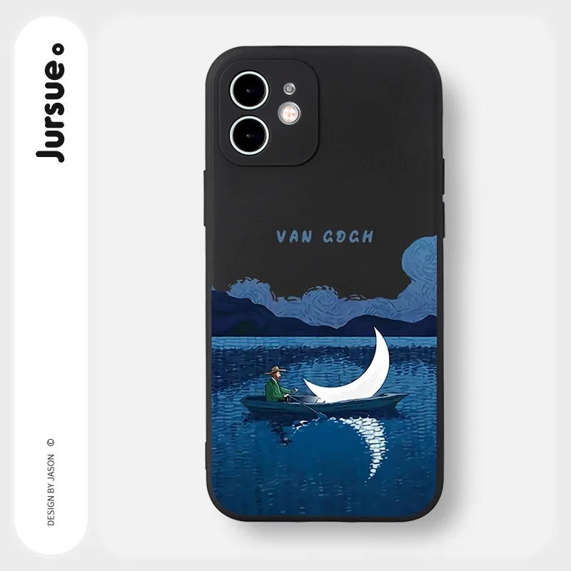 Ảnh Ốp lưng JURSUE hình cặp đôi dễ thương đẹp cho iPhone 16 15 14 13 12 11 Pro Max SE 2020 X XR XS ip 8 7 Plus XYY2046 3