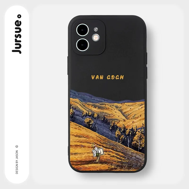 Ảnh Ốp lưng JURSUE hình cặp đôi dễ thương đẹp cho iPhone 16 15 14 13 12 11 Pro Max SE 2020 X XR XS ip 8 7 Plus XYY2046 4
